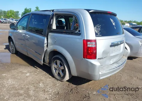 2008 Dodge Grand Caravan Sxt из США, поврежденный, VIN 2D8HN54P28R120460